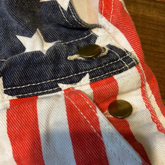 Patriotic bib shorts size 2XL - Picture 4 of 7